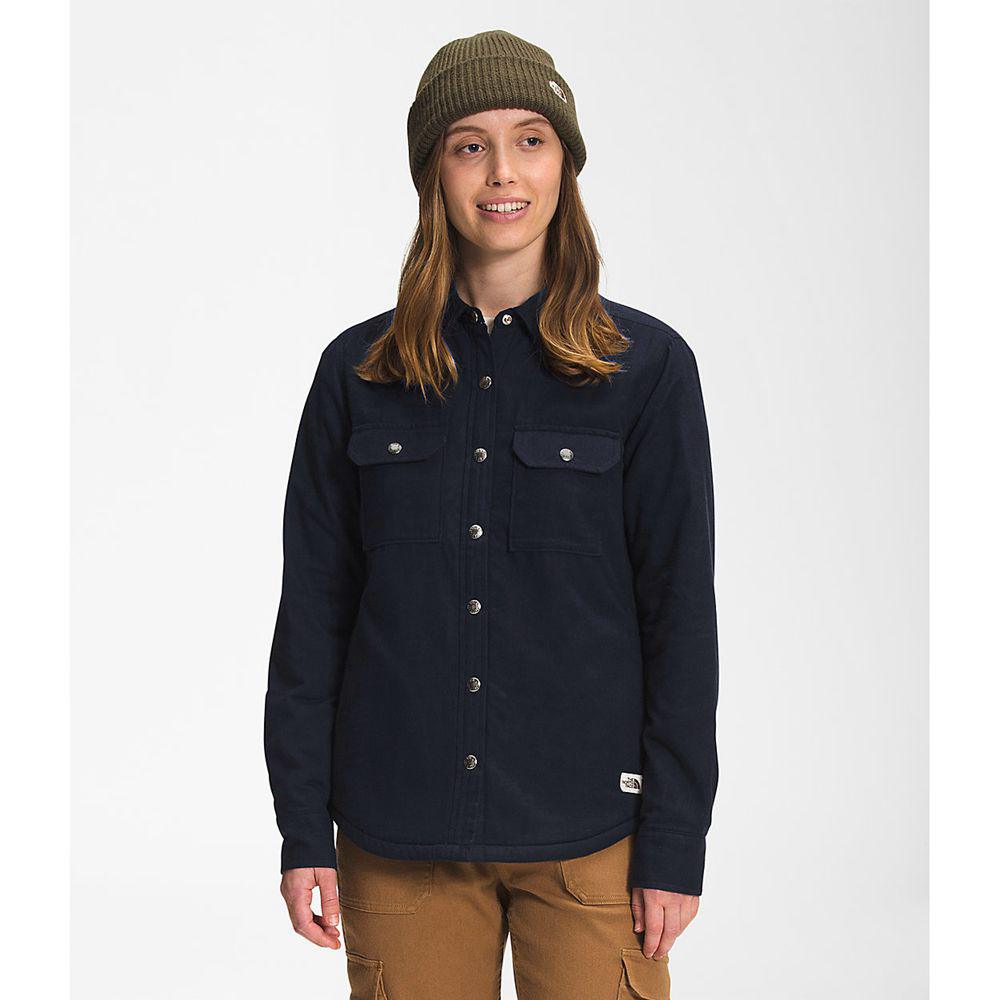 The North Face Campshire Γυναικεια Πουκάμισα - Σκουρο Μπλε (AWKQ06712)